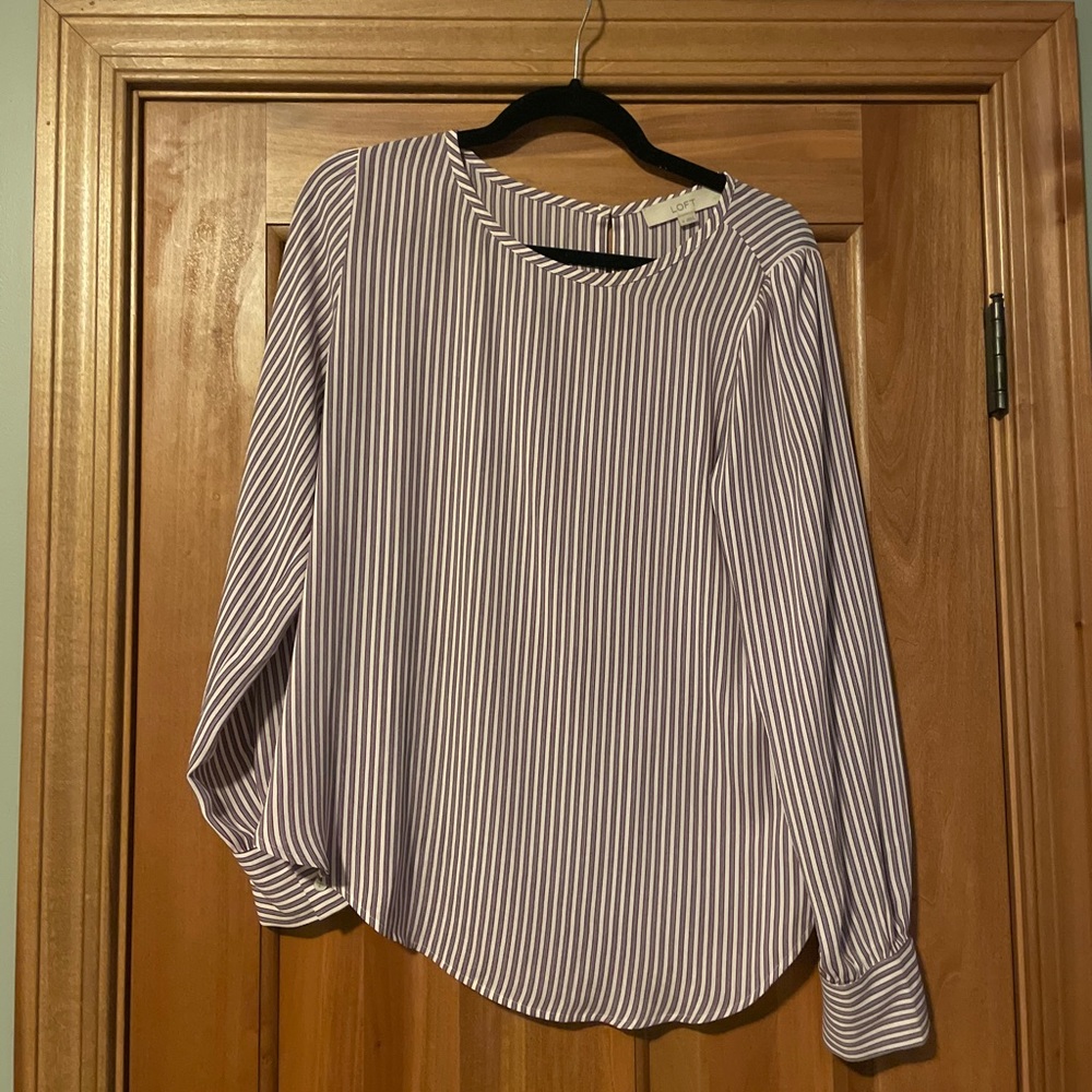 Loft striped top